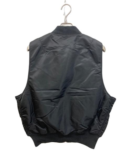 ALPHA（アルファ）ALPHA (アルファ) FLIGHT VEST ブラック サイズ:Lの古着・服飾アイテム