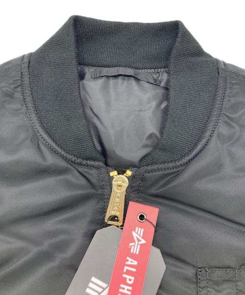 ALPHA（アルファ）ALPHA (アルファ) FLIGHT VEST ブラック サイズ:Lの古着・服飾アイテム