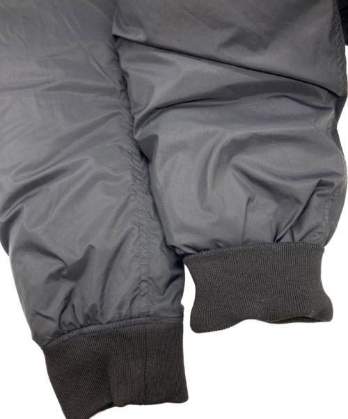 nano・universe（ナノ・ユニバース）nano・universe (ナノ・ユニバース) NISHIKAWA DOWN (ニシカワダウン) 西川ダウンリバーシブルMA-1ダウン ブラック サイズ:SIZE Lの古着・服飾アイテム