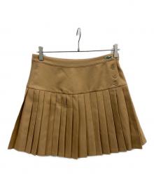 LACOSTE（ラコステ）の古着「ウエストボタンテニススカート」｜ブラウン