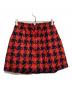 MIU MIU (ミュウミュウ) ウールスカート レッド サイズ:38：5000円