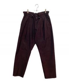 中古・古着通販】TAAKK (ターク) サテンカーゴジップパンツ グリーン