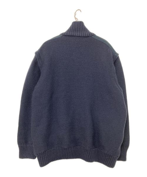 Paul&Shark（ポールアンドシャーク）Paul&Shark (ポールアンドシャーク) リバーシブルニットボンバージャケット ネイビー サイズ:下記参照の古着・服飾アイテム