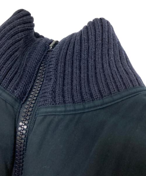 Paul&Shark（ポールアンドシャーク）Paul&Shark (ポールアンドシャーク) リバーシブルニットボンバージャケット ネイビー サイズ:下記参照の古着・服飾アイテム