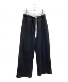 Gypsohila（ジプソフィア）の古着「Docking Sweat Pants」｜ブラック