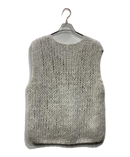 Gypsohila（ジプソフィア）Gypsohila (ジプソフィア) Moco Moco Vest グレー サイズ:Fの古着・服飾アイテム