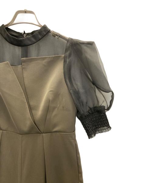 LE'RURE（リルアー）LE'RURE (リルアー) Irregular cutter combination ブラウン サイズ:Ｍの古着・服飾アイテム