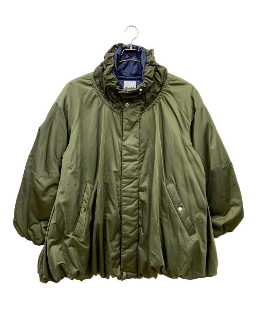 OMMO（オーエムエムオー）OMMO (オーエムエムオー) NECK GATHER BALLOON CT オリーブ サイズ:36の古着・服飾アイテム