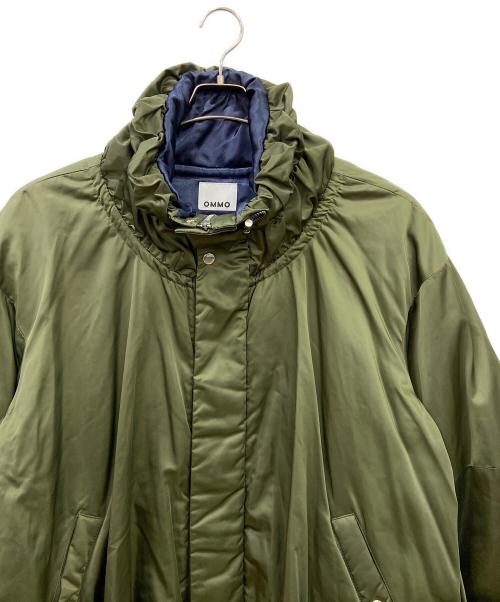 OMMO（オーエムエムオー）OMMO (オーエムエムオー) NECK GATHER BALLOON CT オリーブ サイズ:36の古着・服飾アイテム