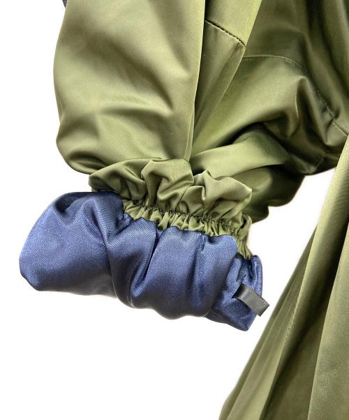 OMMO（オーエムエムオー）OMMO (オーエムエムオー) NECK GATHER BALLOON CT オリーブ サイズ:36の古着・服飾アイテム