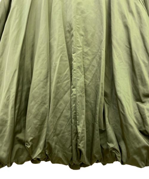 OMMO（オーエムエムオー）OMMO (オーエムエムオー) NECK GATHER BALLOON CT オリーブ サイズ:36の古着・服飾アイテム