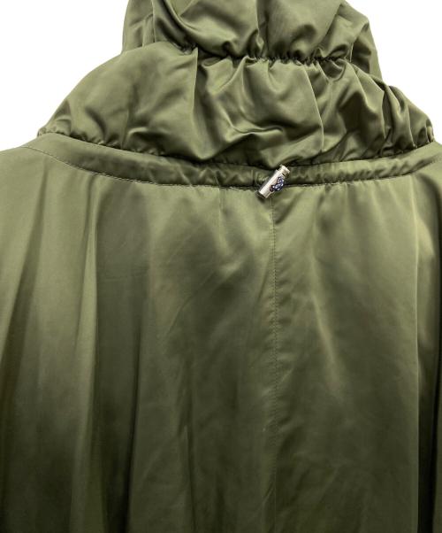 OMMO（オーエムエムオー）OMMO (オーエムエムオー) NECK GATHER BALLOON CT オリーブ サイズ:36の古着・服飾アイテム