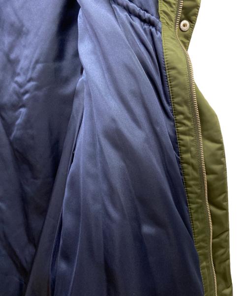 OMMO（オーエムエムオー）OMMO (オーエムエムオー) NECK GATHER BALLOON CT オリーブ サイズ:36の古着・服飾アイテム