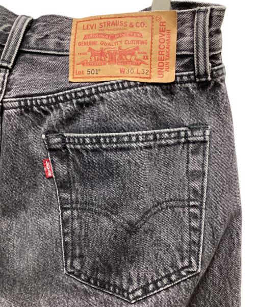 LEVI'S（リーバイス）LEVI'S (リーバイス) UNDERCOVER (アンダーカバー) 501デニムパンツ ブラック サイズ:30の古着・服飾アイテム
