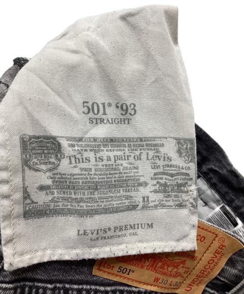 LEVI'S（リーバイス）LEVI'S (リーバイス) UNDERCOVER (アンダーカバー) 501デニムパンツ ブラック サイズ:30の古着・服飾アイテム