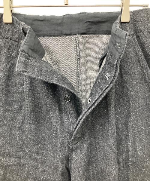 confect（コンフェクト）confect (コンフェクト) ルーズデニムワークトラウザーズ ブラック サイズ:3の古着・服飾アイテム