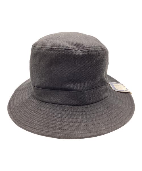 THE H.W.DOG&CO.（エイチダブリュードッグアンドコー）THE H.W.DOG&CO. (エイチダブリュードッグアンドコー) WEST POINT BUCKET HAT/ウエストポイントバケットハット チャコールグレーの古着・服飾アイテム