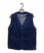 MOMOTARO JEANS桃太郎ジーンズ）の古着「刺し子ベスト」｜インディゴ
