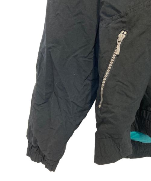 Eddie Bauer（エディーバウアー）Eddie Bauer (エディーバウアー) プルオーバーダウンジャケット ブラック サイズ:Sの古着・服飾アイテム