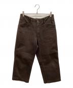 TENDERLOINテンダーロイン）の古着「ピケパンツ」｜ブラウン