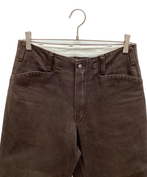 TENDERLOIN（テンダーロイン）TENDERLOIN (テンダーロイン) ピケパンツ ブラウン サイズ:XSの古着・服飾アイテム