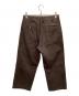 TENDERLOIN (テンダーロイン) ピケパンツ ブラウン サイズ:XS：5000円