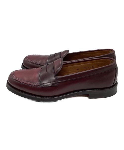 Alden（オールデン）Alden (オールデン) コインローファー ワインレッド サイズ:6　1/2の古着・服飾アイテム