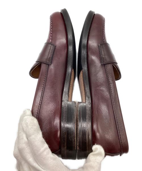 Alden（オールデン）Alden (オールデン) コインローファー ワインレッド サイズ:6　1/2の古着・服飾アイテム