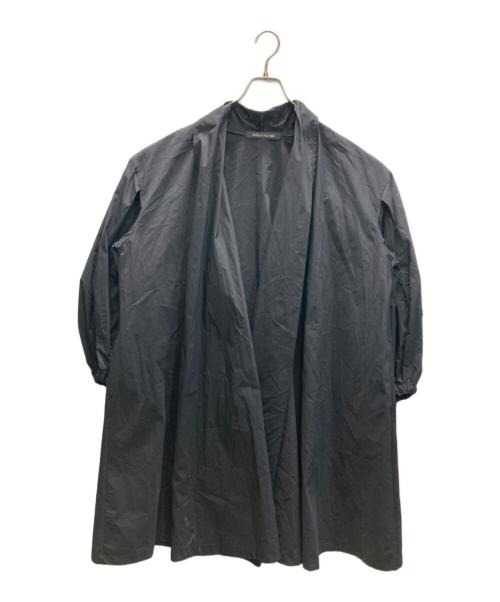 mizuiro-ind（ミズイロインド）mizuiro-ind (ミズイロインド) ガウンカーディガン ブラック サイズ:Freeの古着・服飾アイテム