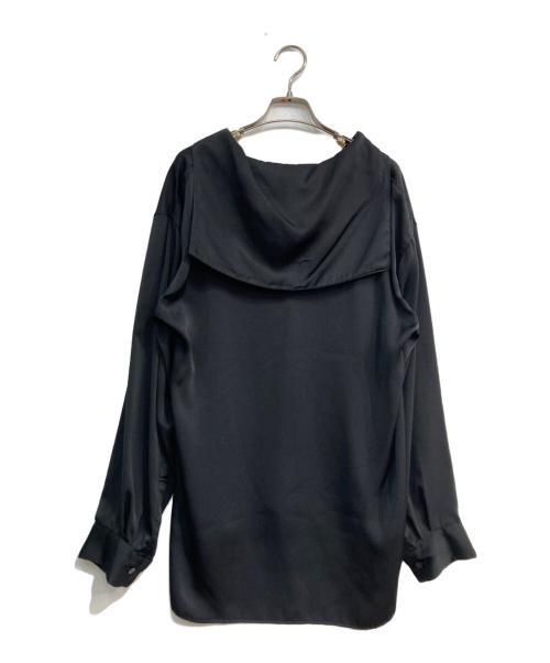 ZOE（ゾーイ）ZOE (ゾーイ) sailor collar shirt ブラック サイズ:Ｍの古着・服飾アイテム