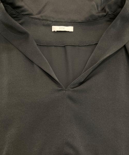 ZOE（ゾーイ）ZOE (ゾーイ) sailor collar shirt ブラック サイズ:Ｍの古着・服飾アイテム