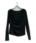 PHEREフィアー）の古着「Scheat 2way drape tops」｜ブラック