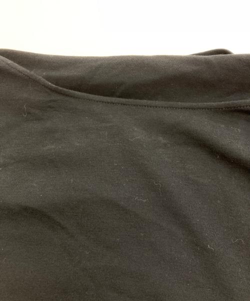 PHERE（フィアー）PHERE (フィアー) Scheat 2way drape tops ブラック サイズ:Freeの古着・服飾アイテム