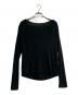 PHERE (フィアー) Scheat 2way drape tops ブラック サイズ:Free：5000円