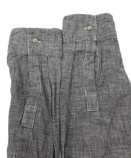 Spick and Span（スピック＆スパン）Spick and Span (スピック＆スパン) 80リネンカシュクールビッグシャツ ブラック サイズ:Freeの古着・服飾アイテム