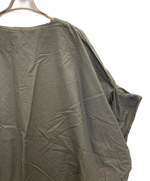 mizuiro-ind（ミズイロインド）mizuiro-ind (ミズイロインド) ビッグシャツワンピース グレー サイズ:FREEの古着・服飾アイテム