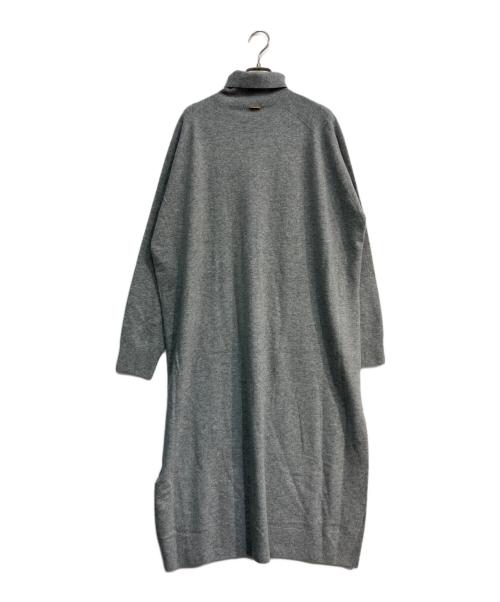 MUSE de Deuxieme Classe（ミューズ ドゥーズィエム クラス）MUSE de Deuxieme Classe (ミューズ ドゥーズィエム クラス) CAPRI タートルネック ワンピース グレー サイズ:F 未使用品の古着・服飾アイテム