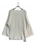 Plage（プラージュ）の古着「R’IAM FEMININE ルーズロングTシャツ」｜ホワイト