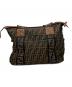 FENDI (フェンディ) FENDI　ズッカ　ボストンバッグ ブラウン：30000円