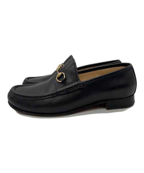 GUCCI（グッチ）GUCCI (グッチ) GUCCI　ビットローファー ブラック サイズ:38 1/2の古着・服飾アイテム
