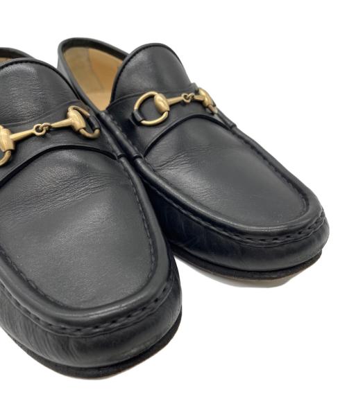 GUCCI（グッチ）GUCCI (グッチ) GUCCI　ビットローファー ブラック サイズ:38 1/2の古着・服飾アイテム