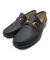 GUCCI（グッチ）の古着「GUCCI　ビットローファー」｜ブラック