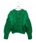 HOLIDAY（ホリデー）の古着「GABLE KNIT CARDIGAN/ゲーブル・ニット・カーディガン」｜グリーン