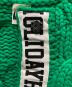 中古・古着 HOLIDAY (ホリデー) GABLE KNIT CARDIGAN/ゲーブル・ニット・カーディガン グリーン サイズ:F 未使用品：14000円