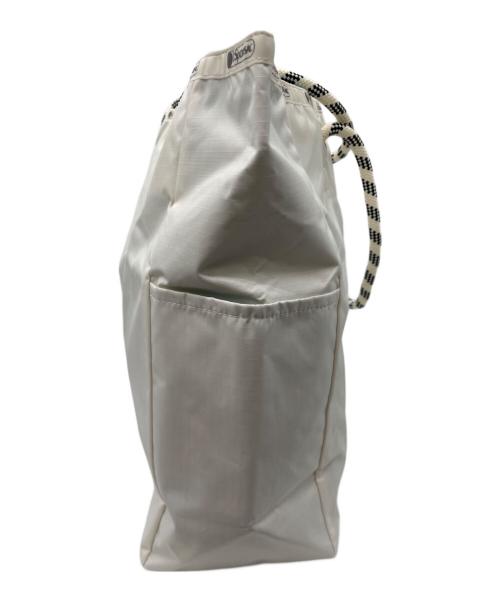 LeSportsac（レスポートサック）LeSportsac (レスポートサック) ARPEGE STORY (アルページュストーリー) LeSportsac 　Arpege story   LARGE 2WAY TOTTE ホワイトの古着・服飾アイテム