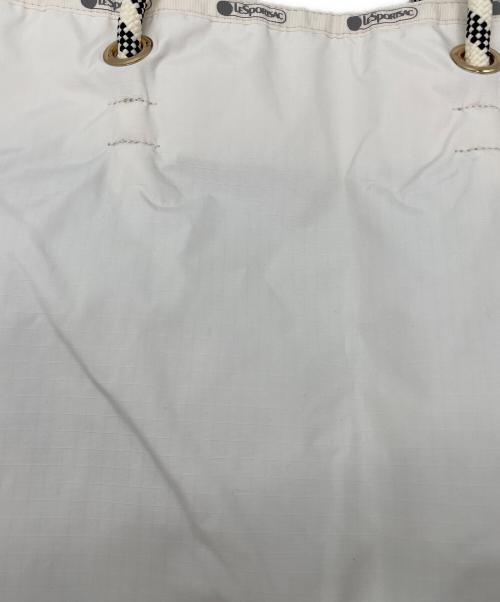 LeSportsac（レスポートサック）LeSportsac (レスポートサック) ARPEGE STORY (アルページュストーリー) LeSportsac 　Arpege story   LARGE 2WAY TOTTE ホワイトの古着・服飾アイテム