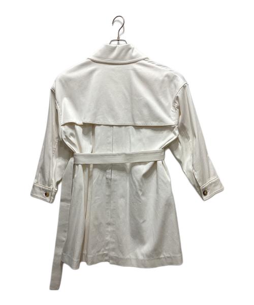 EZUMI（エズミ）EZUMi (エズミ) トレンチコート ホワイト サイズ:Mの古着・服飾アイテム