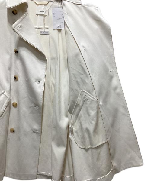 EZUMI（エズミ）EZUMi (エズミ) トレンチコート ホワイト サイズ:Mの古着・服飾アイテム