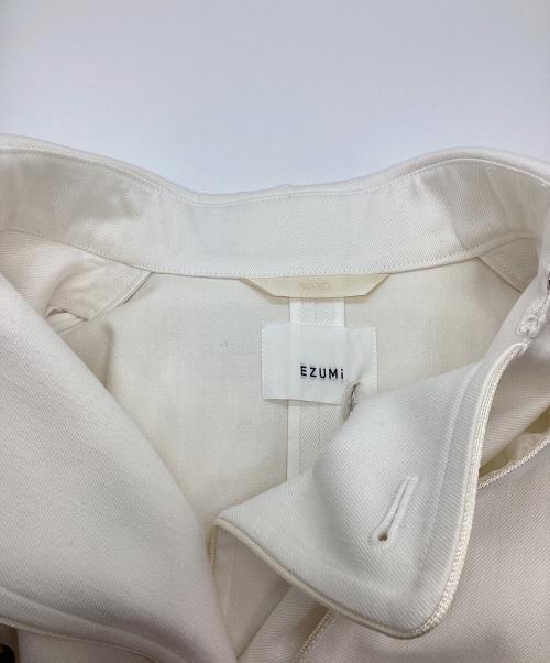 EZUMI（エズミ）EZUMi (エズミ) トレンチコート ホワイト サイズ:Mの古着・服飾アイテム