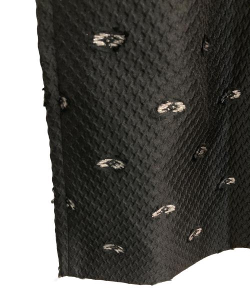 UNITED ARROWS TOKYO（ユナイテッドアローズトウキョウ）UNITED ARROWS TOKYO (ユナイテッドアローズトウキョウ) カットジャガードスカート ブラック サイズ:36 未使用品の古着・服飾アイテム